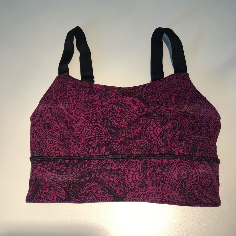 Lululemon Adjustable Sports Bra, Size 2.